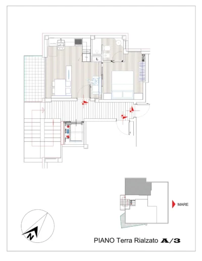 Appartamento Tortoreto int. A3 P.terra rialzato Residence Grecale