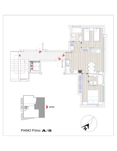 Appartamento Tortoreto int. A5 P.primo Residence Grecale