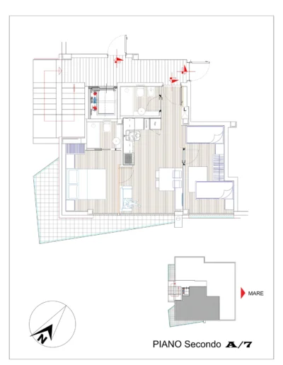 Appartamento Tortoreto int. A7 P. secondo Residence Grecale