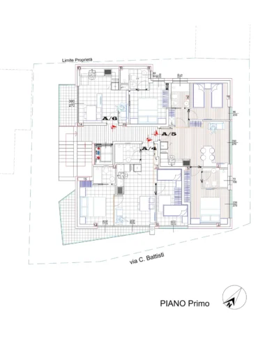 piano primo Residenza Grecale a Tortoreto