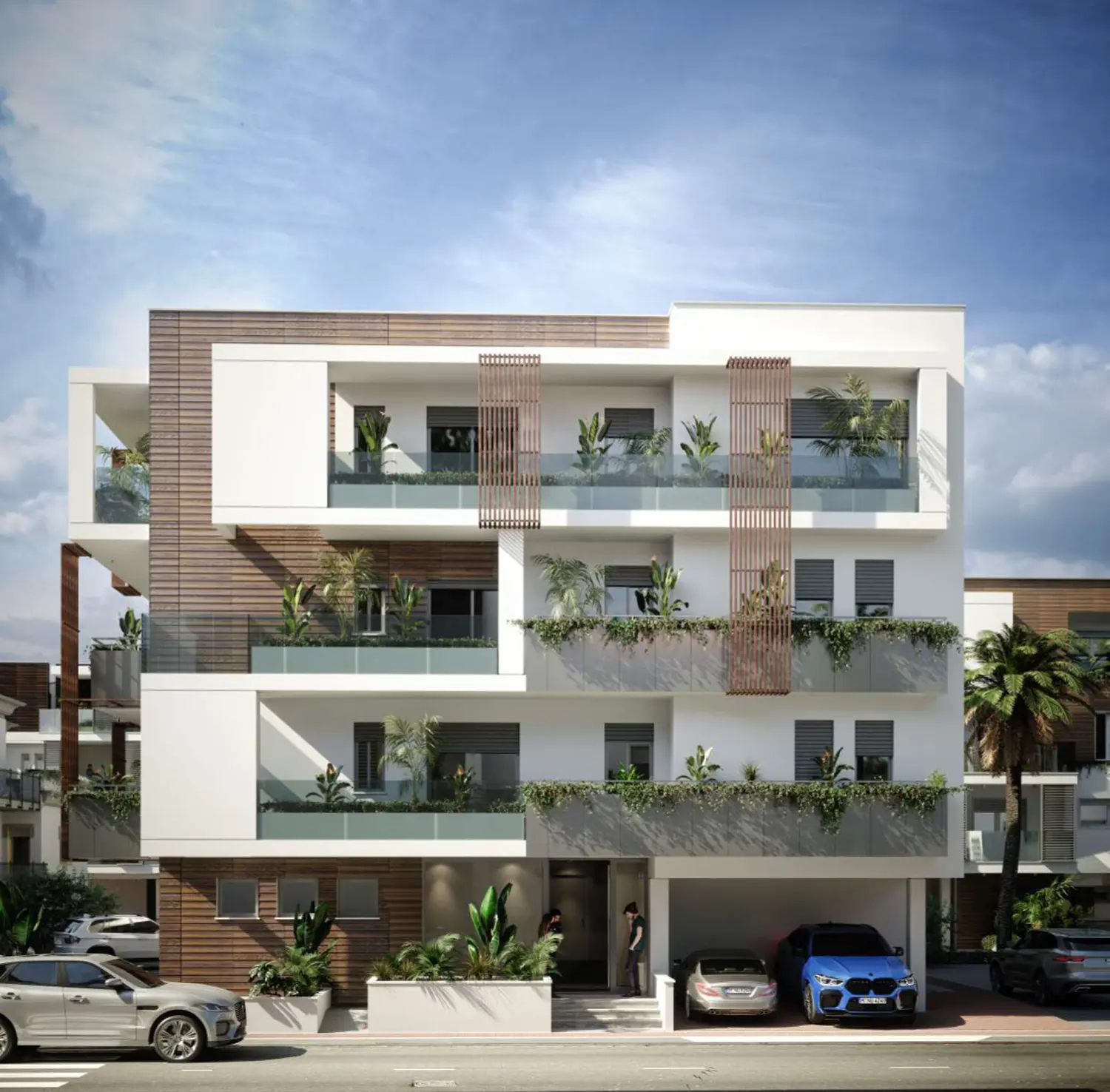 Prospetto Est2 Residenza Zephyr Tortoreto
