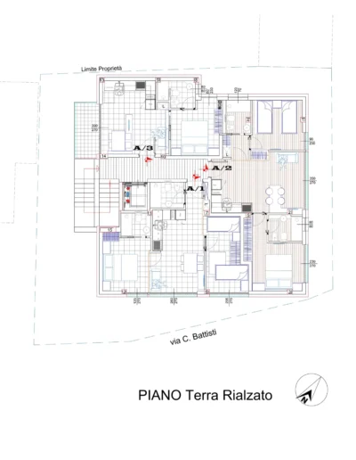 Piano terra rialzato Residenza Grecale a Tortoreto